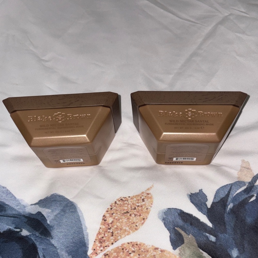 Set of 2 -Blake Brown wild nectar sandal fundamental nourishing mask